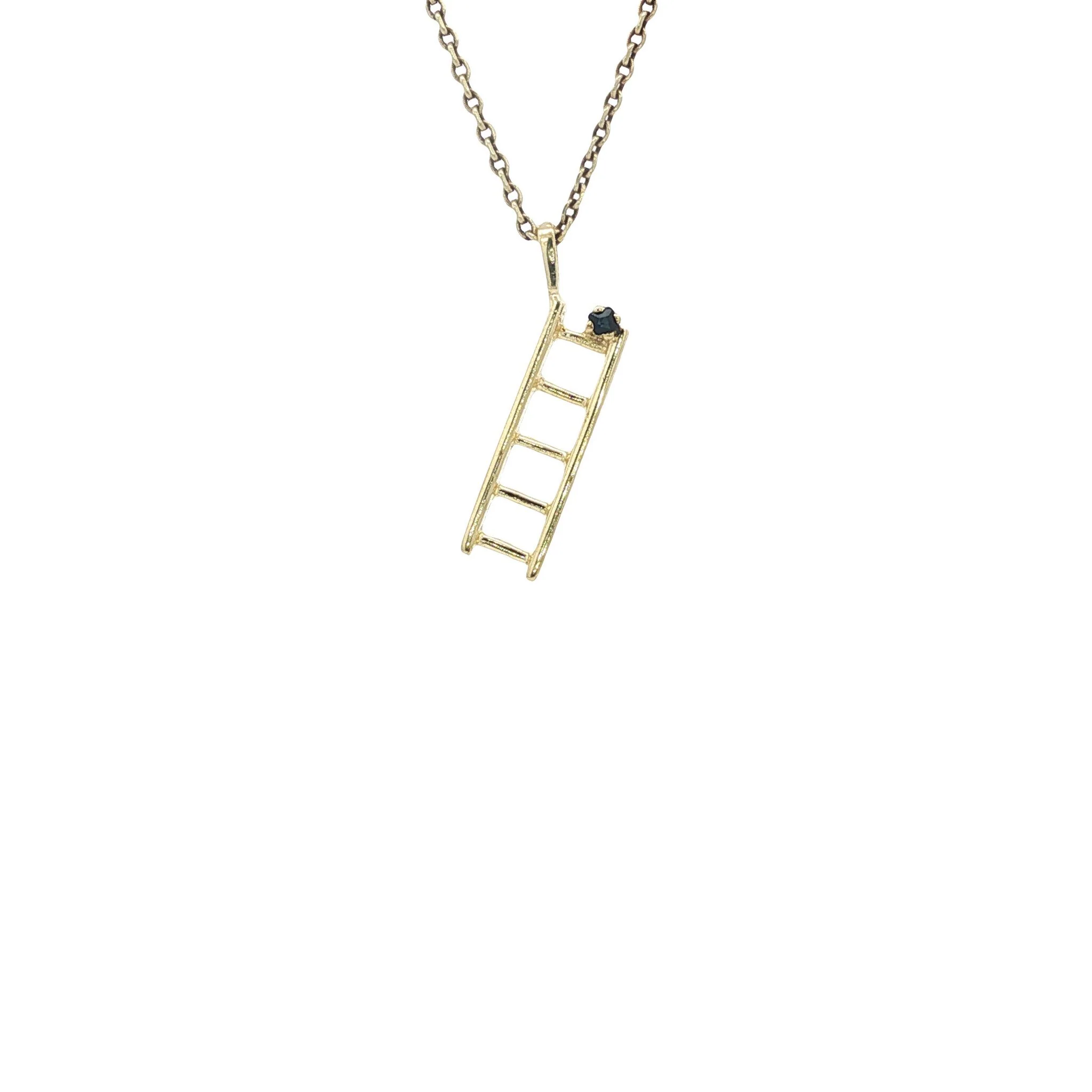 Gouden Hanger met edelsteen